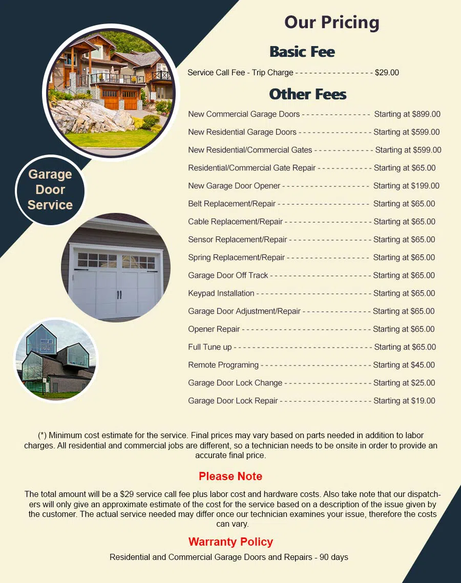 Garage Doors Store Repairs Denver, CO 303-578-5608